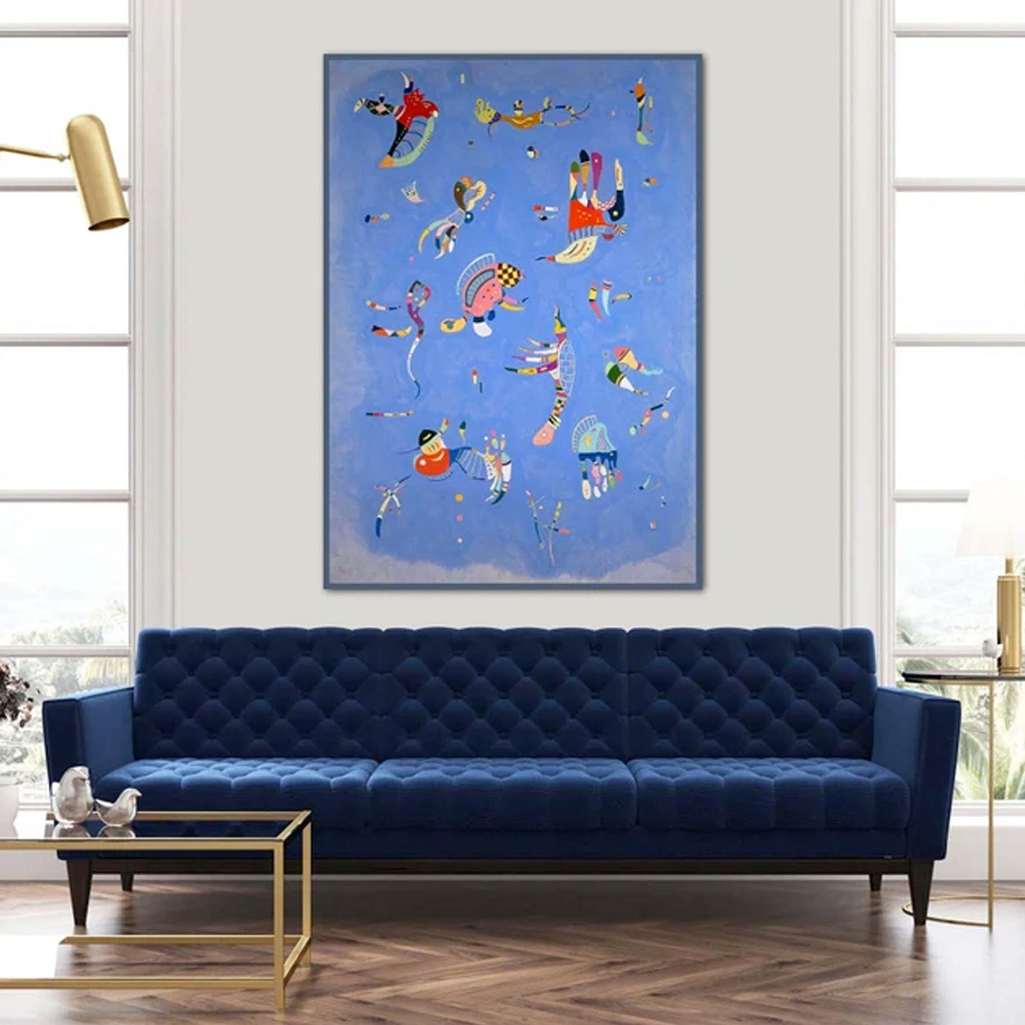 Wassily Kandinsky - Himmelblau Cielo Azul 117