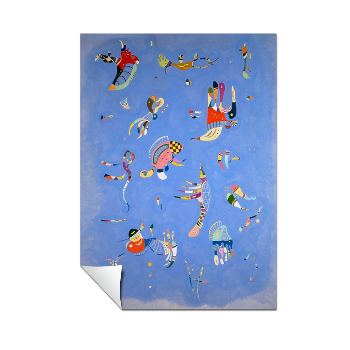 Wassily Kandinsky - Himmelblau Cielo Azul 117