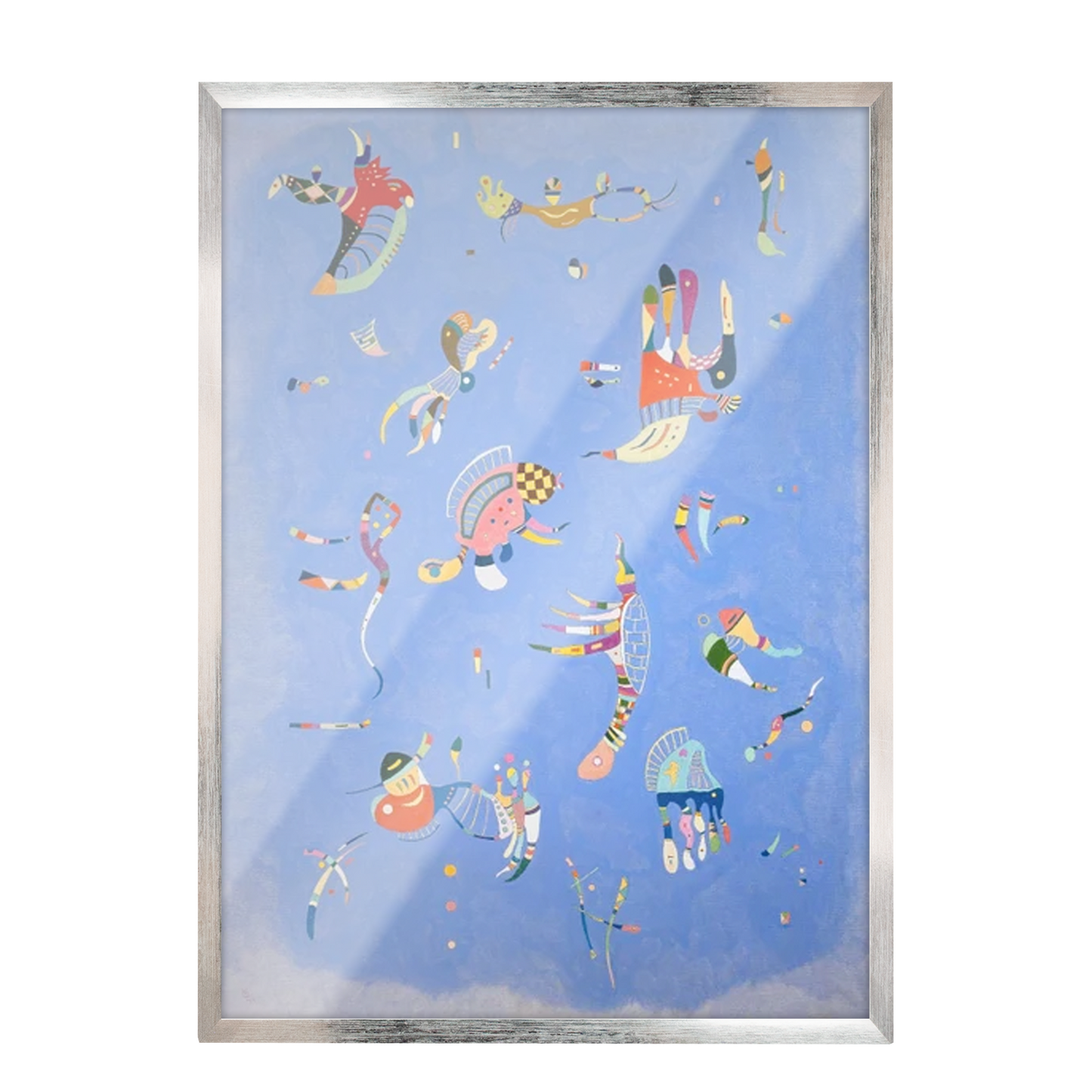 Wassily Kandinsky - Himmelblau Cielo Azul 117