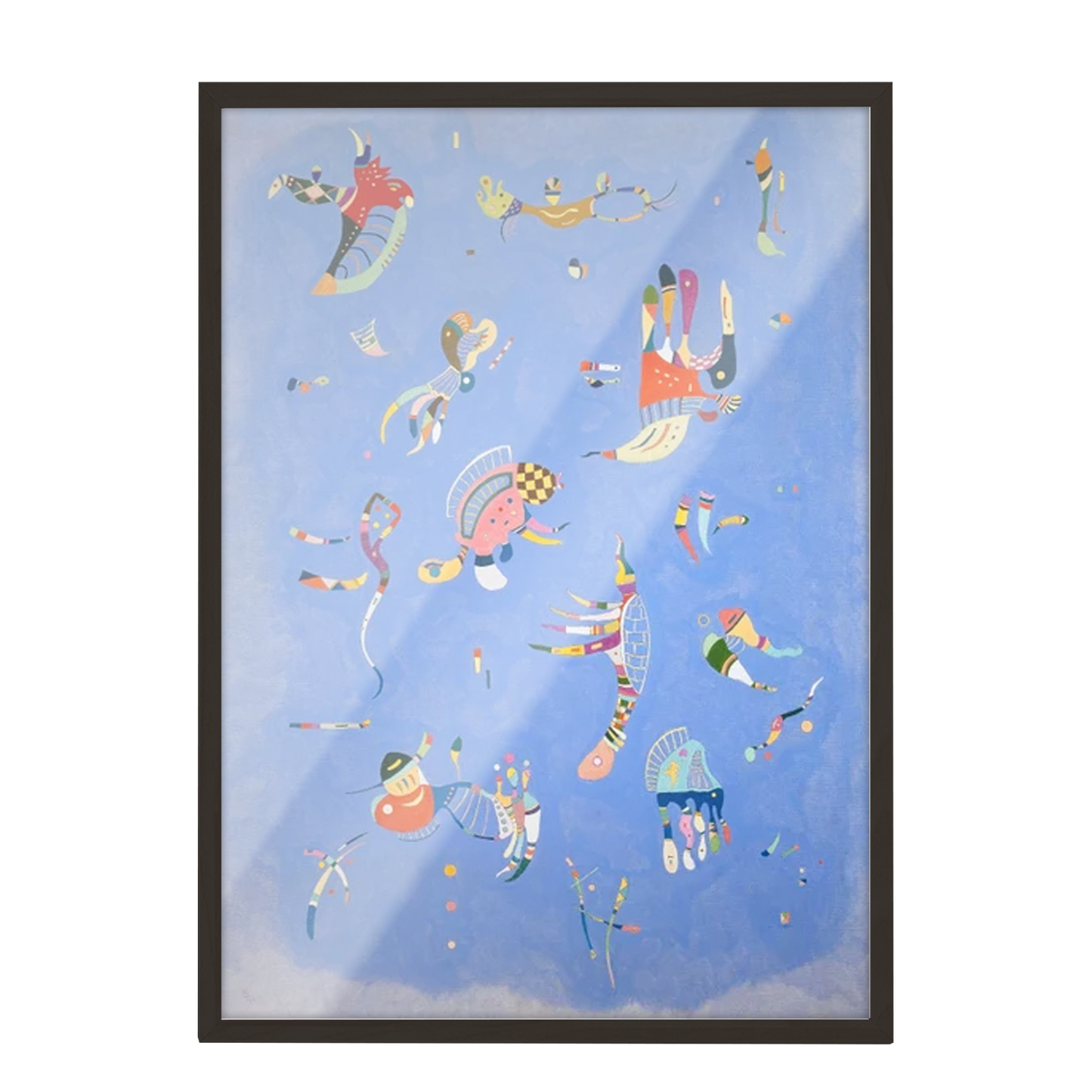 Wassily Kandinsky - Himmelblau Cielo Azul 117