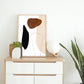Minimalista abstracta, boho beige 12