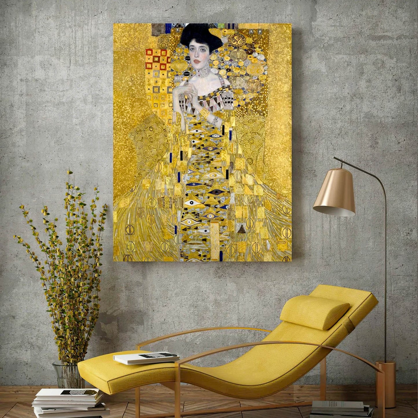 Retrato de Adele Bloch- Bauer I Gustav Klimt,