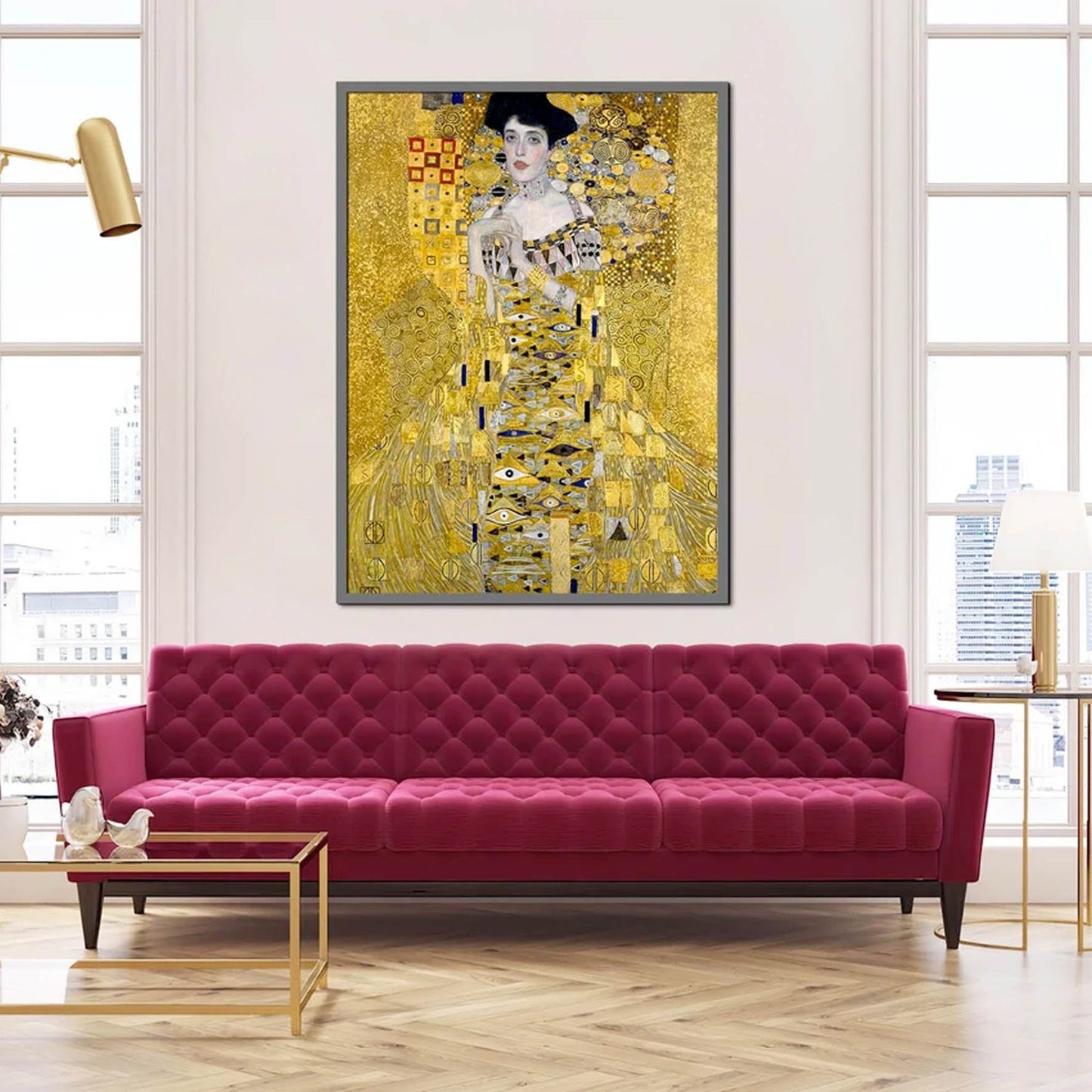 Retrato de Adele Bloch- Bauer I Gustav Klimt,