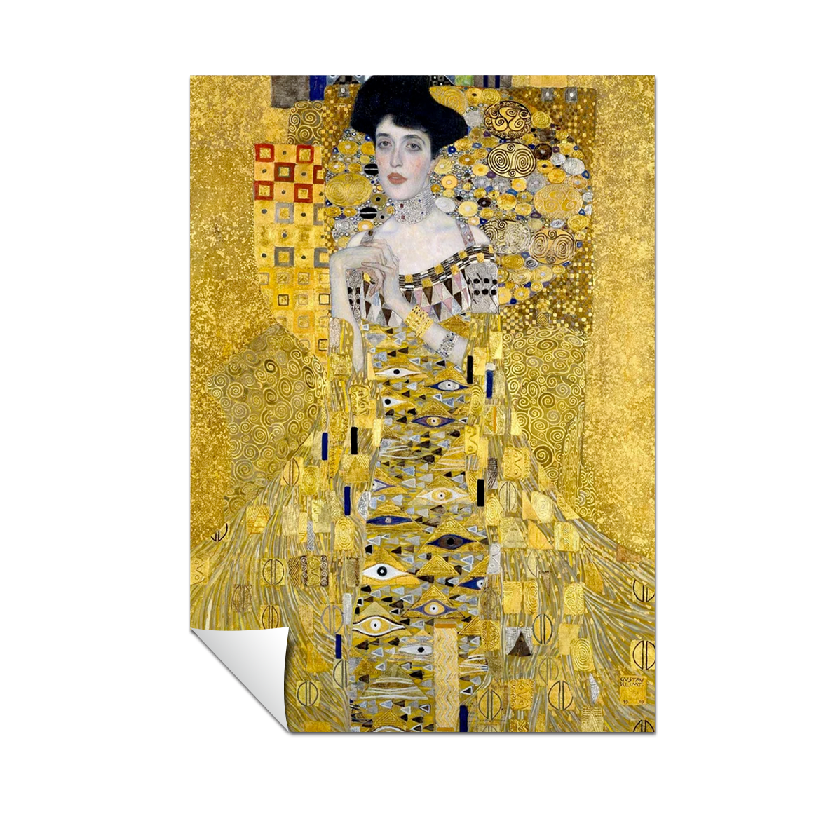 Retrato de Adele Bloch- Bauer I Gustav Klimt,