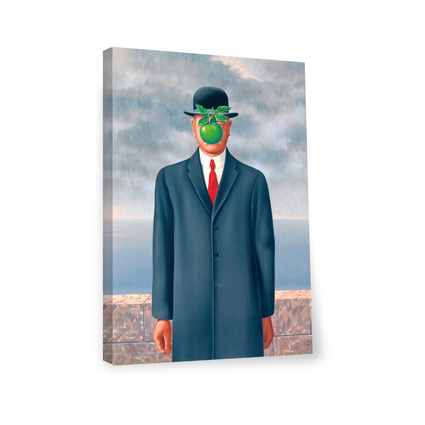 El hijo del hombre Pintura de René Magritte 125