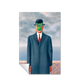 El hijo del hombre Pintura de René Magritte 125