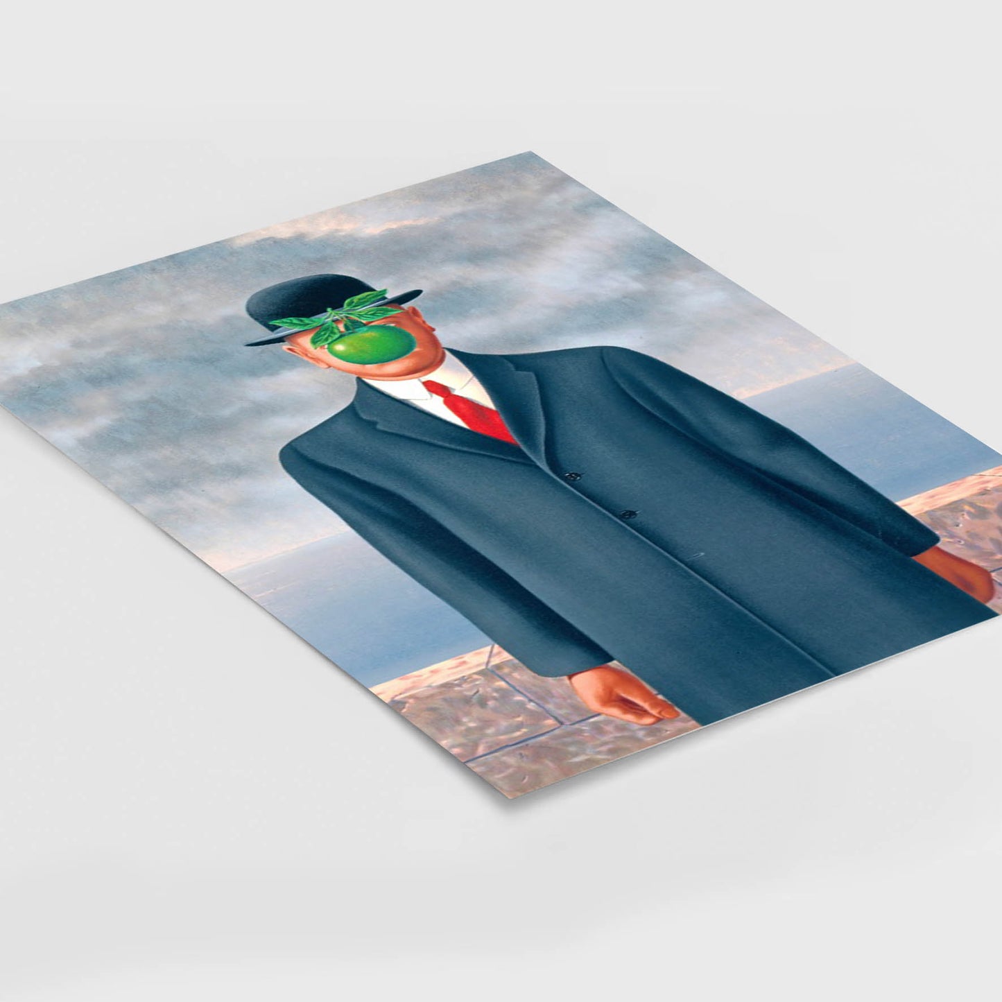 El hijo del hombre Pintura de René Magritte 125