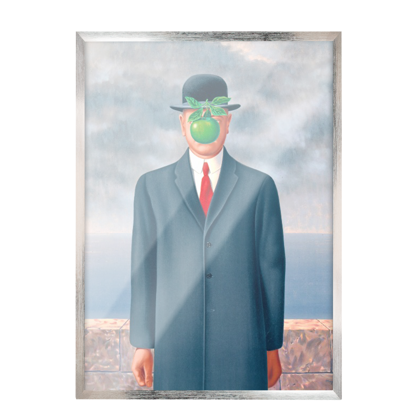 El hijo del hombre Pintura de René Magritte 125