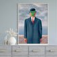 El hijo del hombre Pintura de René Magritte 125