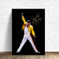 Freddie Mercury póster con firma 126