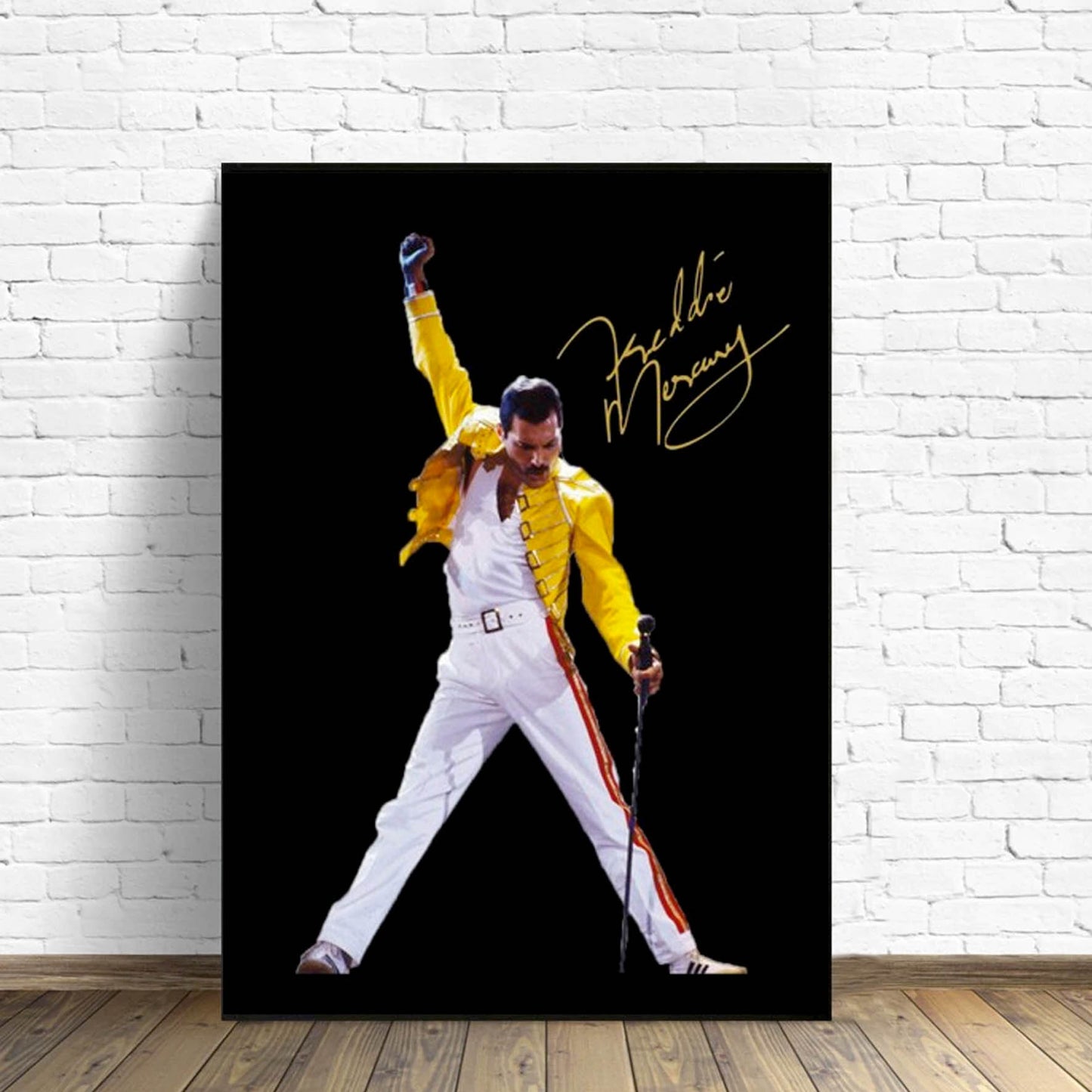 Freddie Mercury póster con firma 126