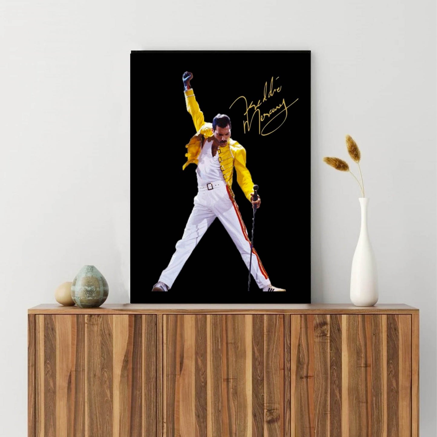Freddie Mercury póster con firma 126