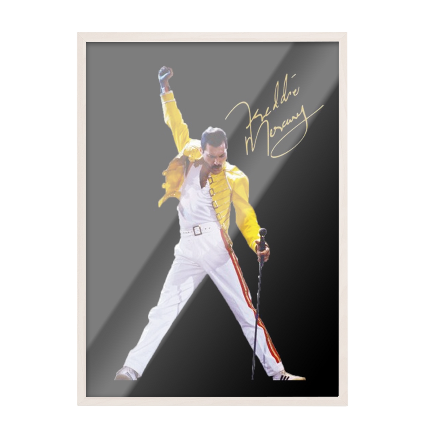 Freddie Mercury póster con firma 126