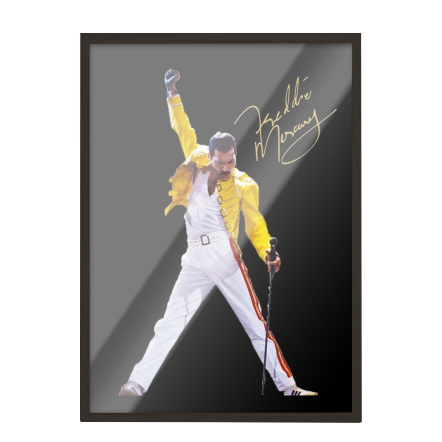 Freddie Mercury póster con firma 126