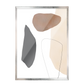 Minimalista abstracta, boho beige 12