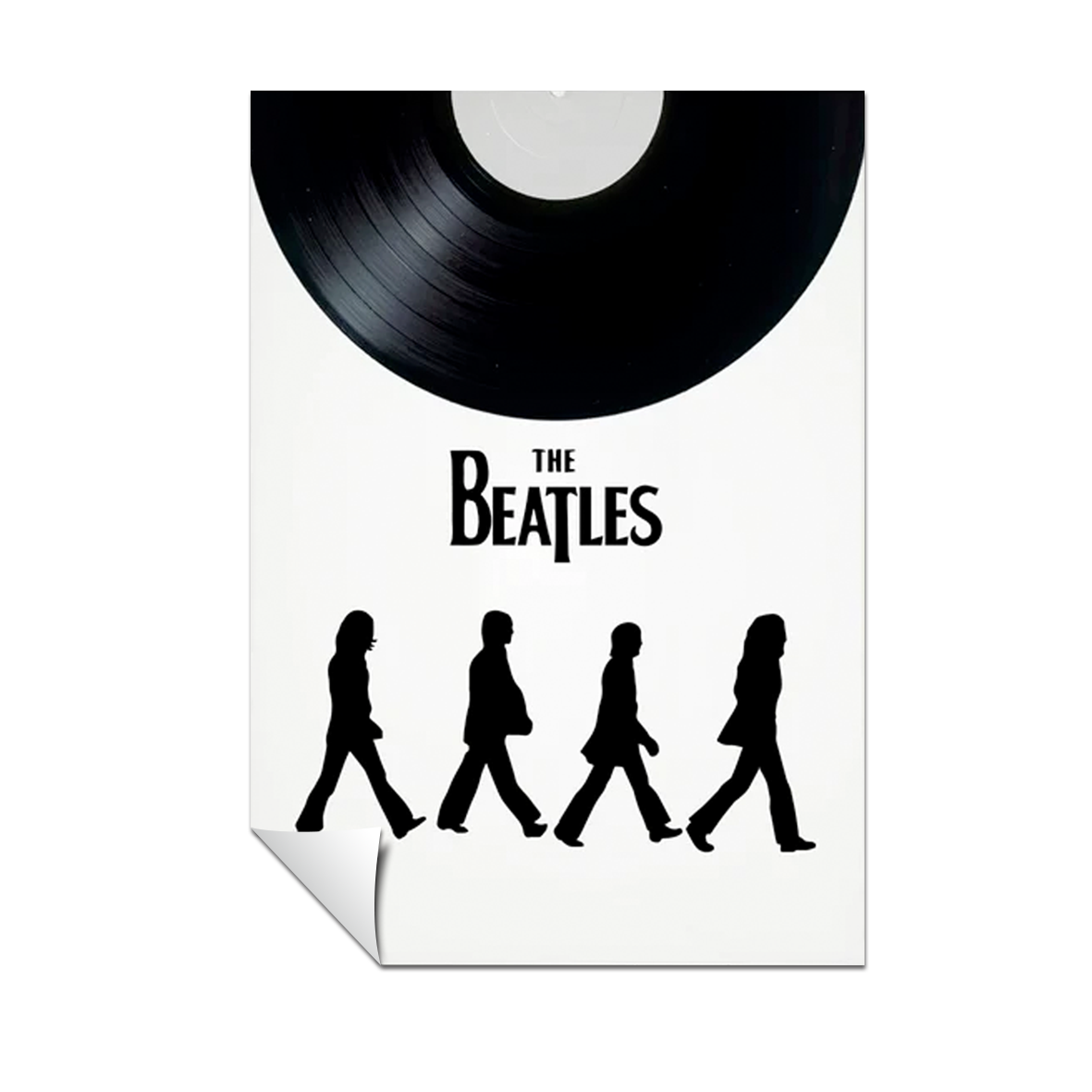 The Beatles Ilustración Impresión, Arte Vintage 131
