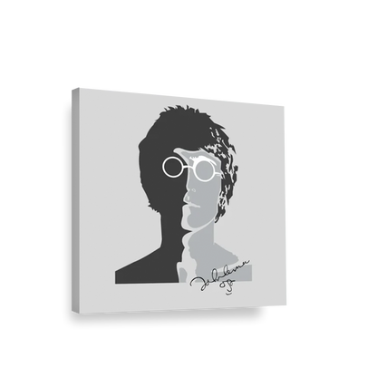 John Lennon silueta, firma 132