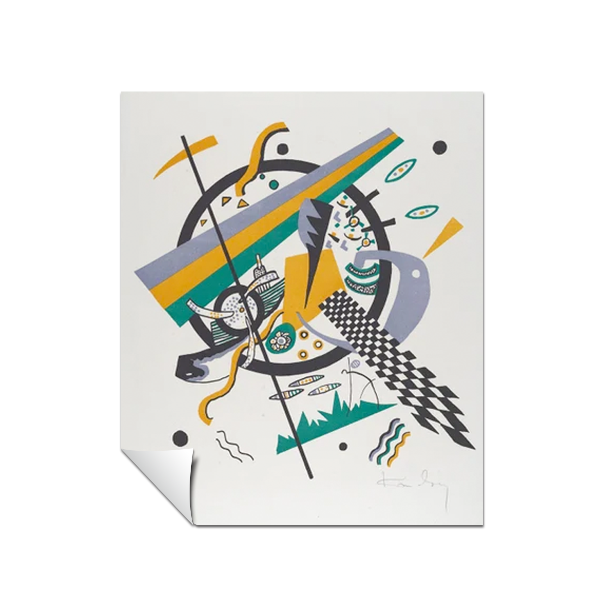 Arte Moderno abstracto - Wassily Kandinsky 138