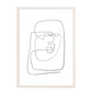 Abstracto Line Art rostro 13