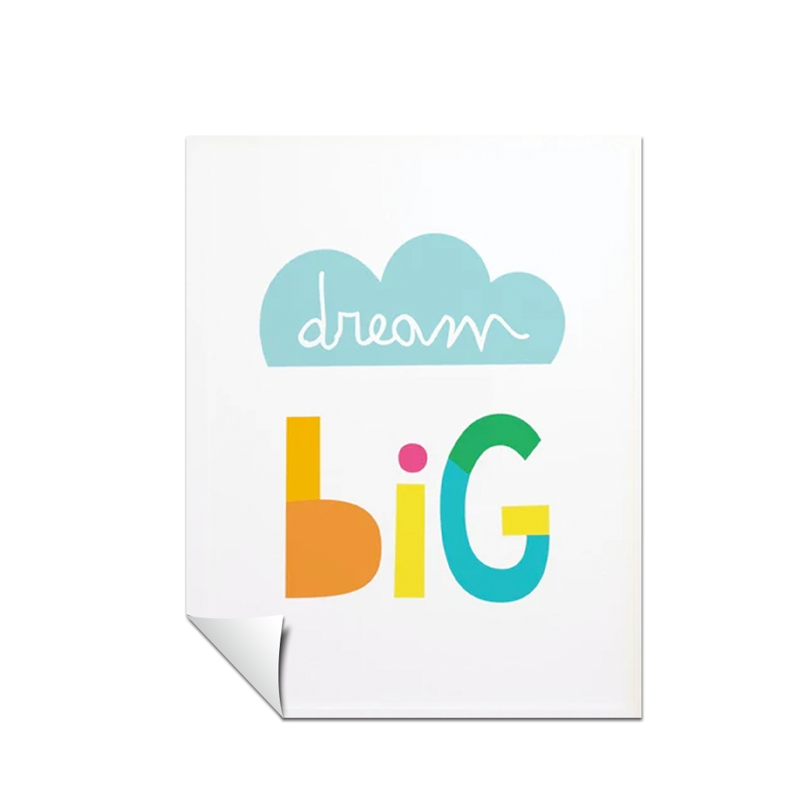 Pintura niños Dream Big