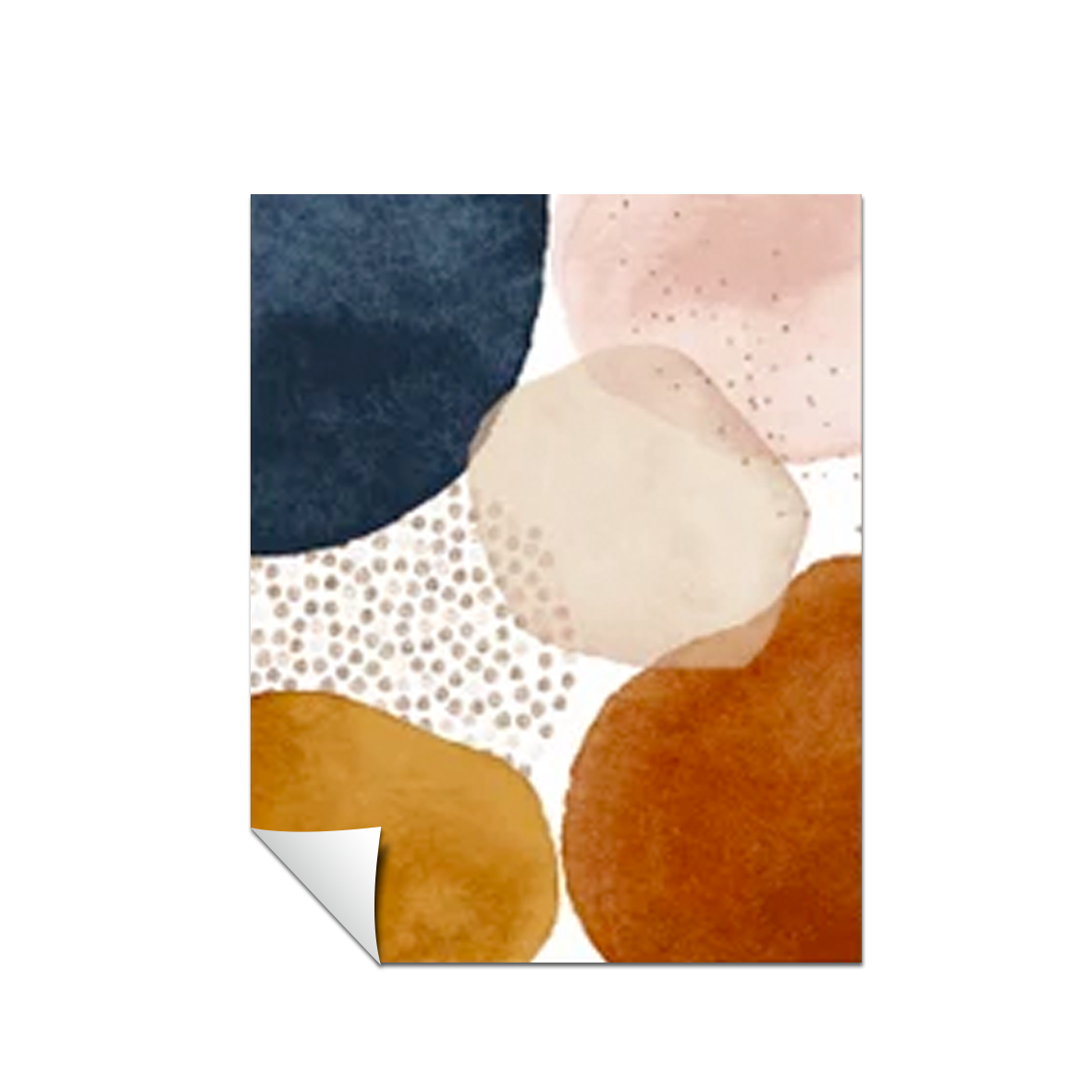 Arte de óxido rubor marino Abstracto 163