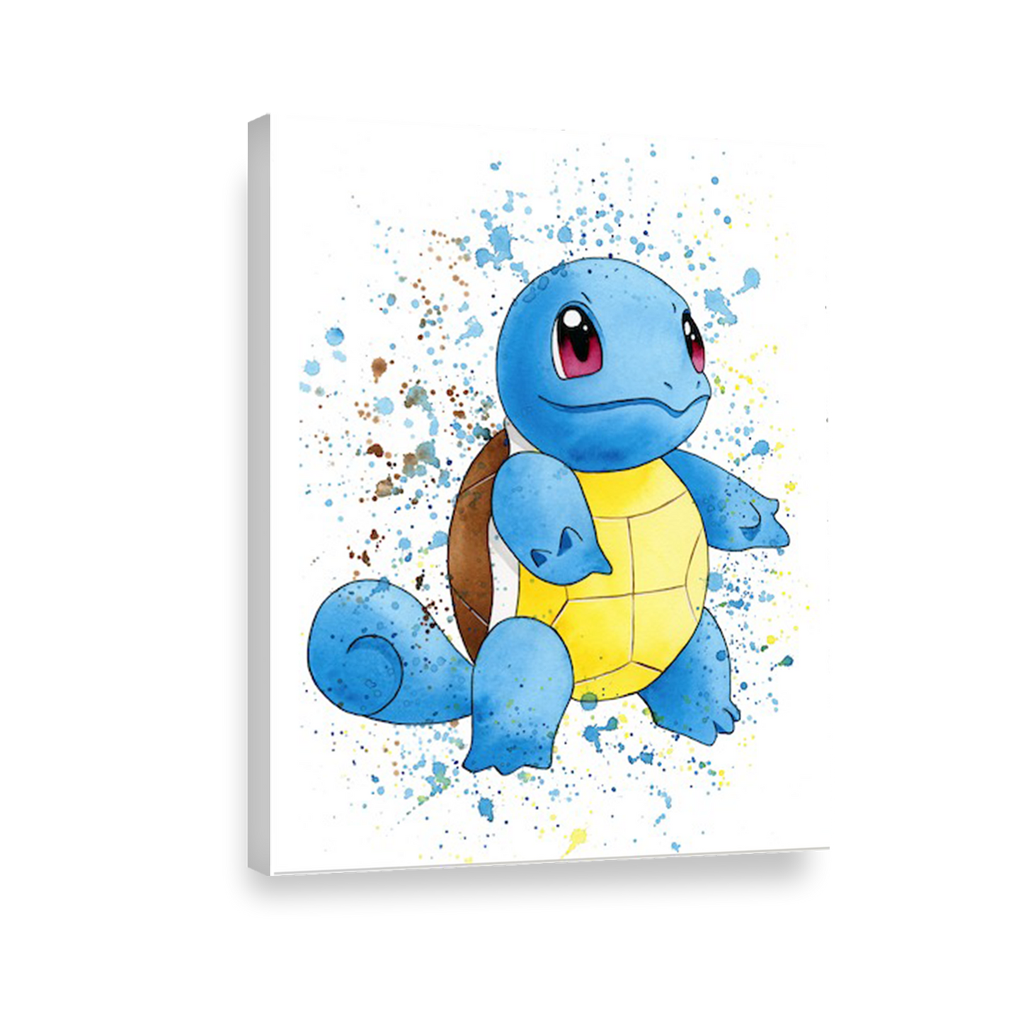 Pokemon arte de acuarela Squirtle 165