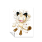Pokemon arte de acuarela Meowth 167