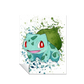 Pokemon arte de acuarela Bulbasaur 171