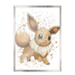 Pokemon arte de acuarela Eevee 172