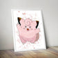 Pokemon arte de acuarela Clefairy 173