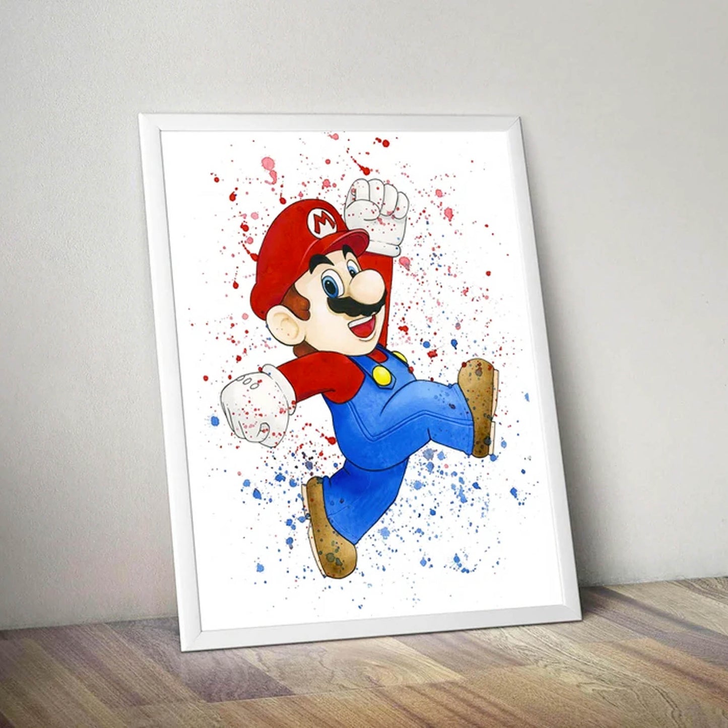 Super Mario Acuarela Mario 174