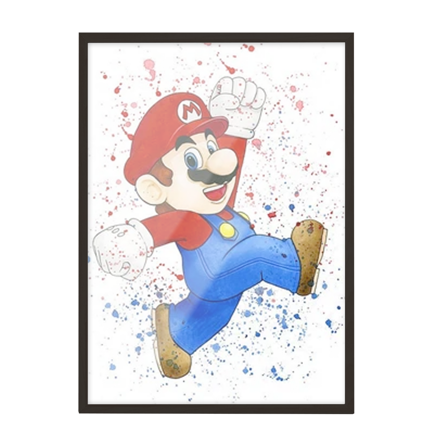 Super Mario Acuarela Mario 174
