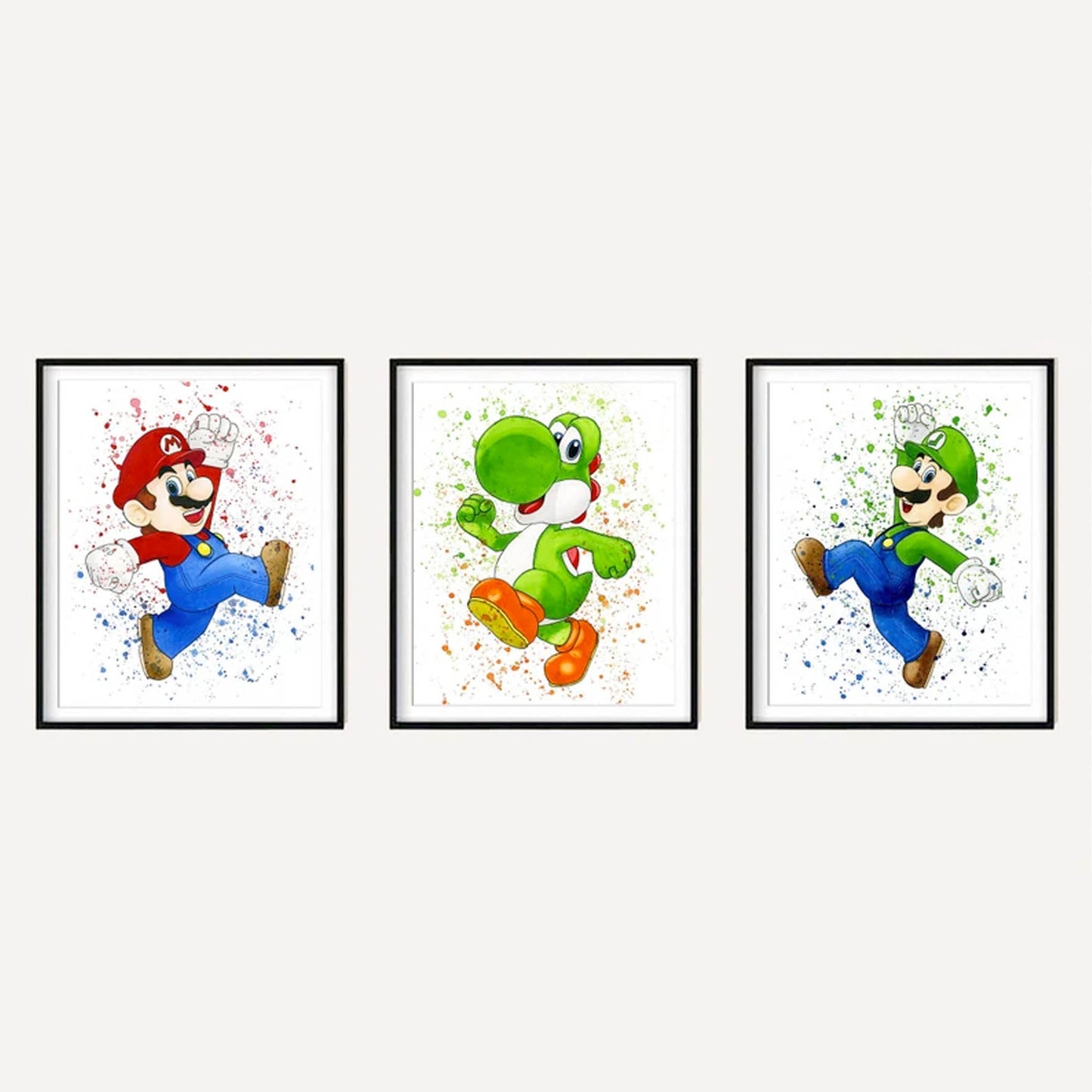 Super Mario Acuarela Mario 174
