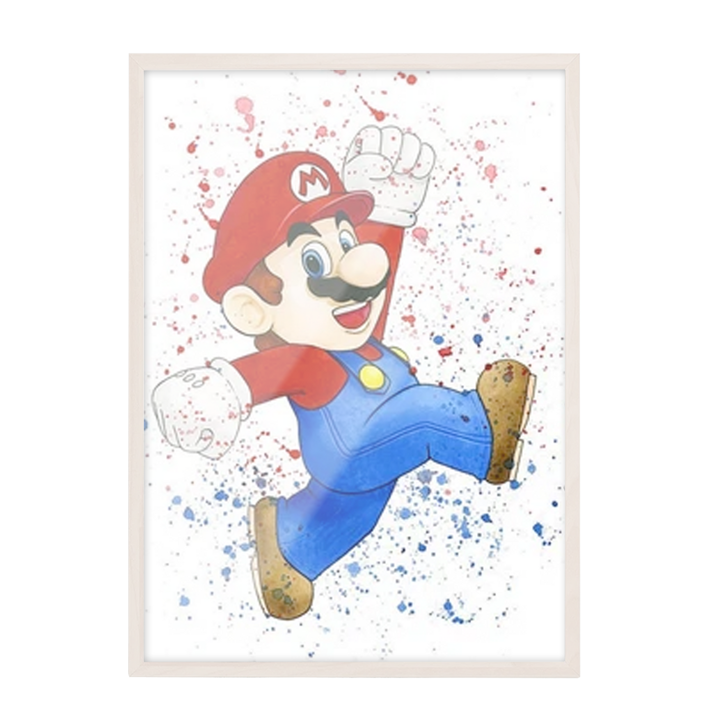 Super Mario Acuarela Mario 174