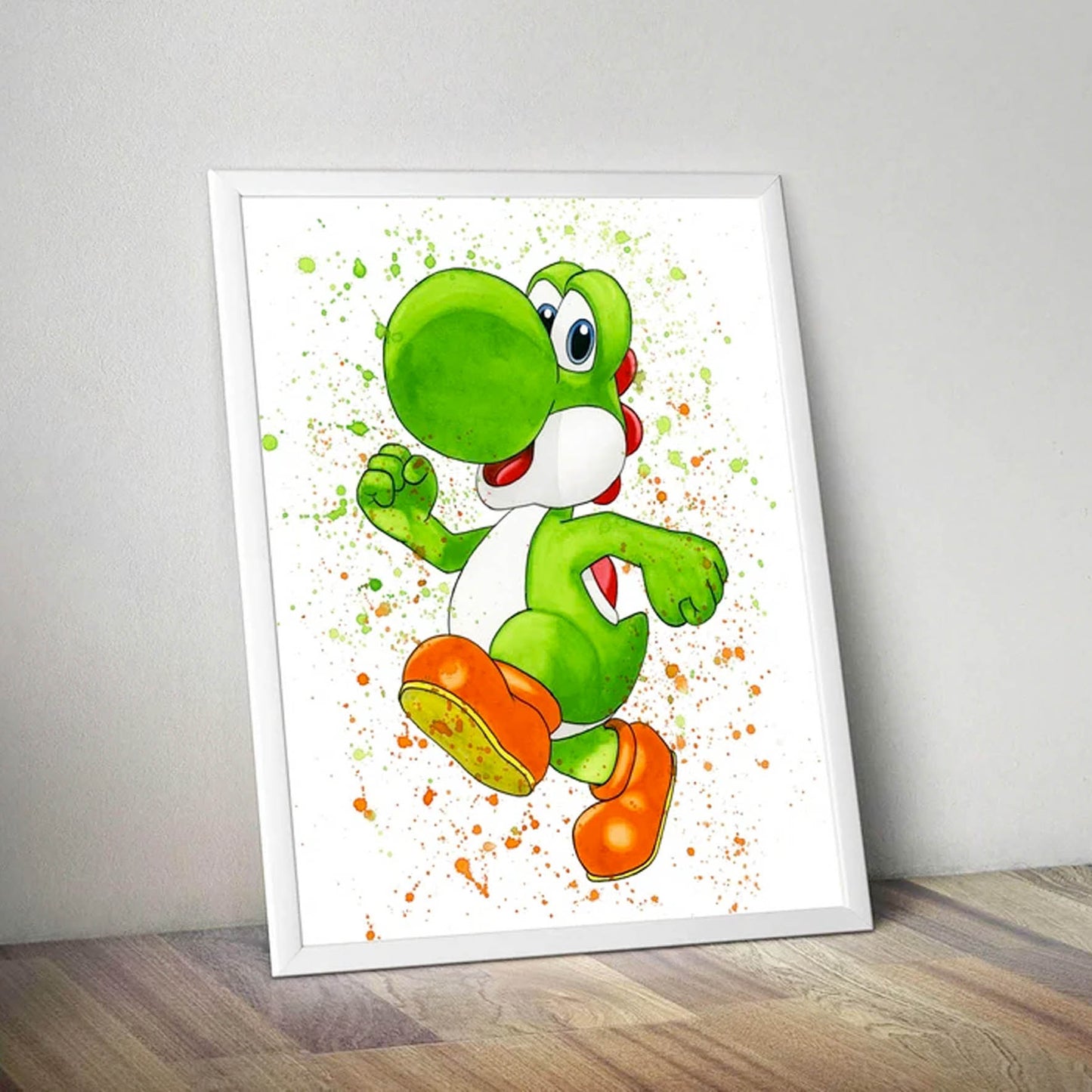 Super Mario Acuarela Yoshi 175