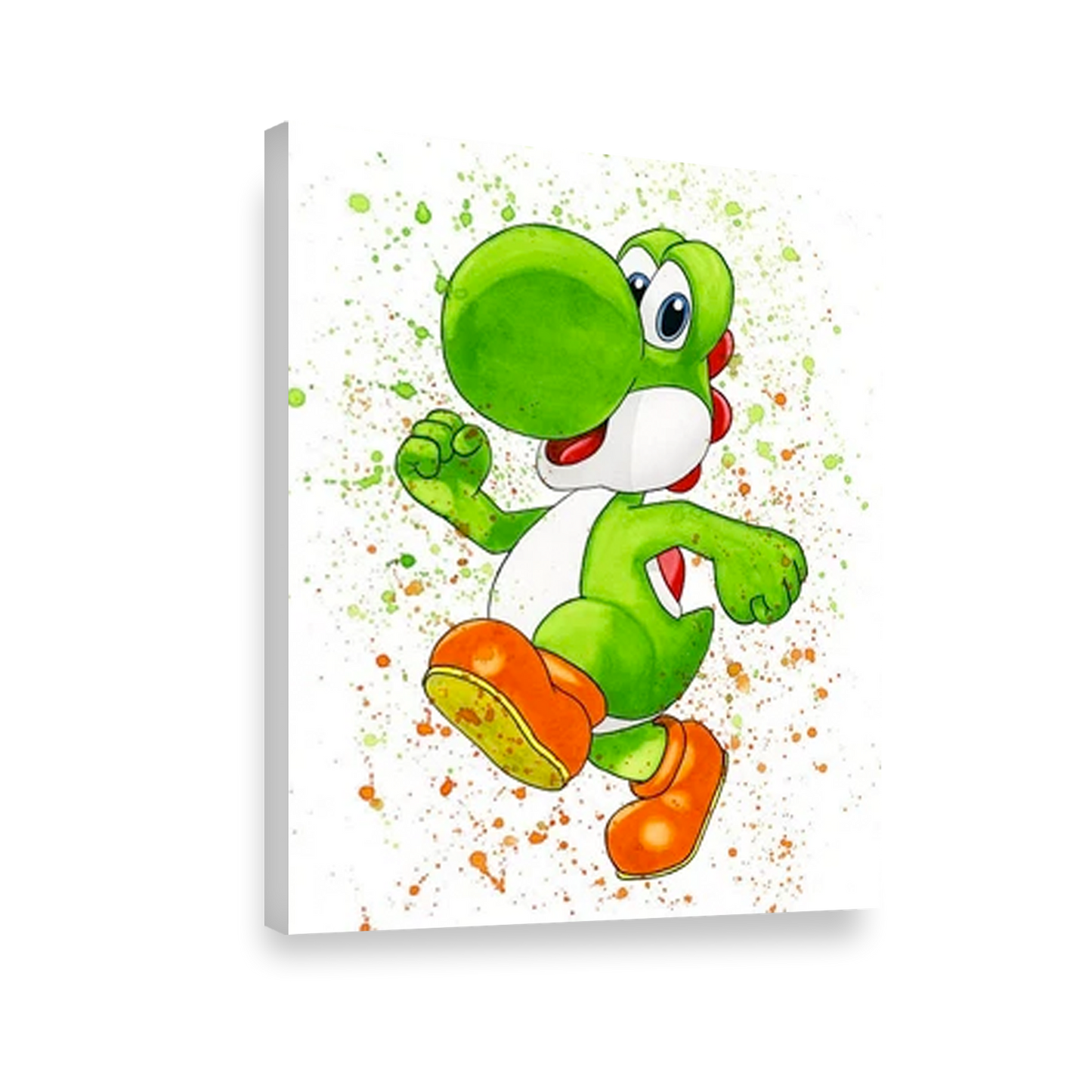 Super Mario Acuarela Yoshi 175