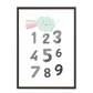 Numeros decoración para niños y niñas 178