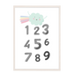 Numeros decoración para niños y niñas 178
