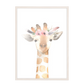 Animales Jirafa Flores decoración 184