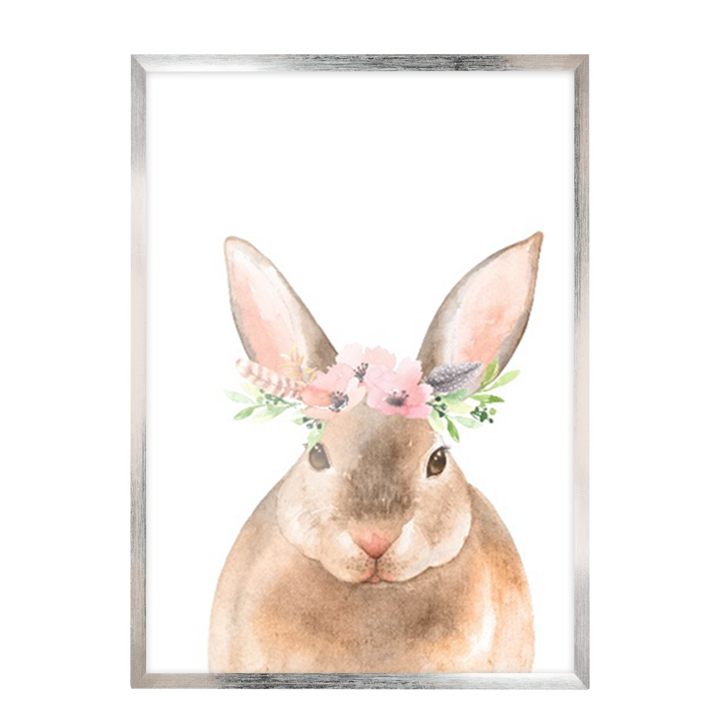 Animales Conejo Flores decoración 185