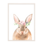 Animales Conejo Flores decoración 185