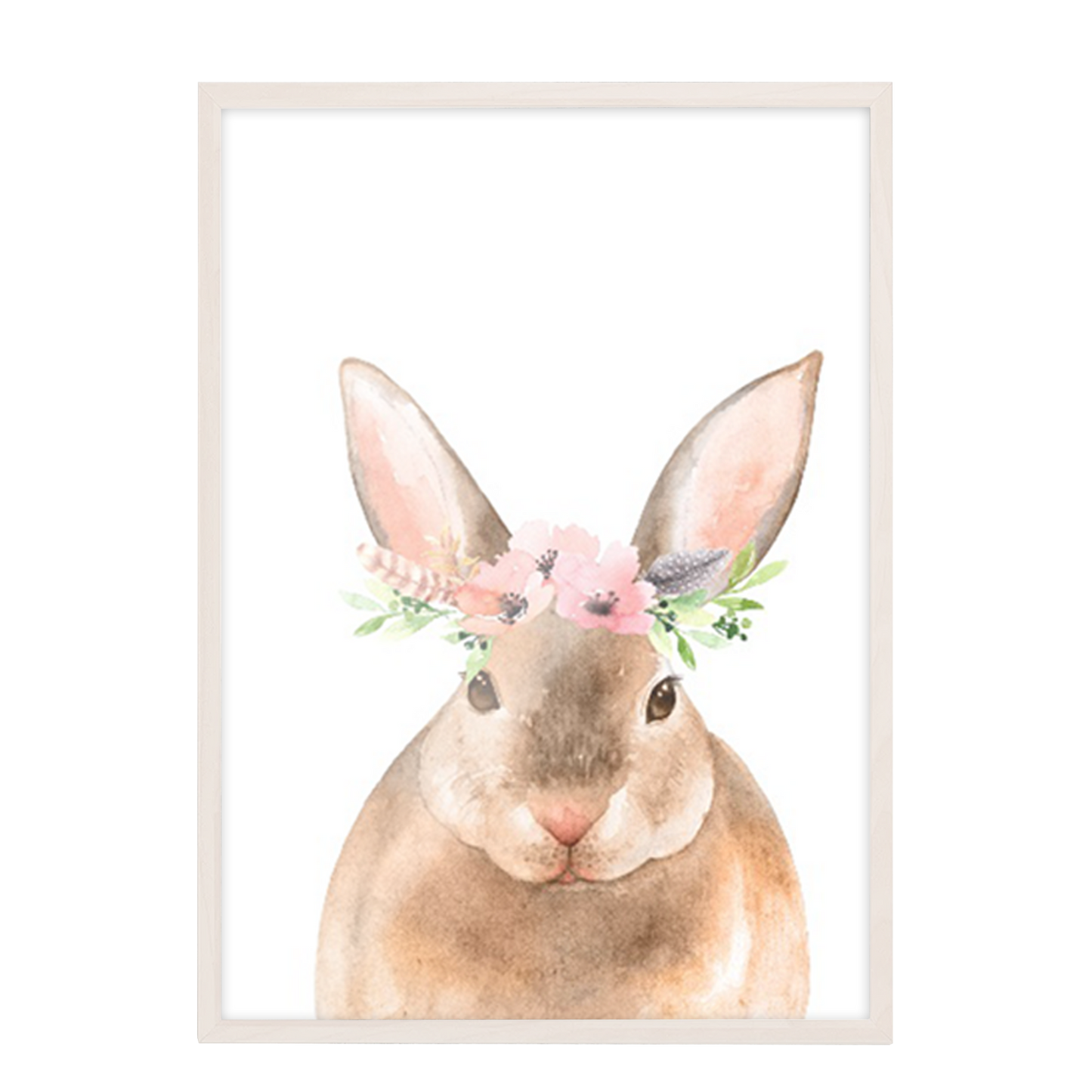 Animales Conejo Flores decoración 185