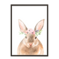 Animales Conejo Flores decoración 185