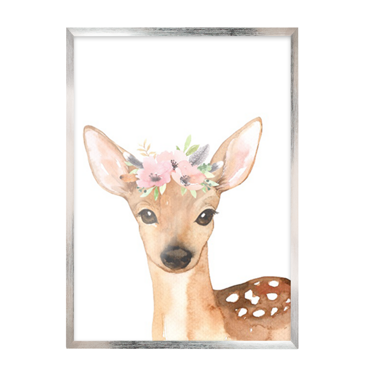 Animales Ciervo Flores decoración 187