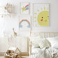 Ilustración arcoíris, decoración Niños/ Niñas 194