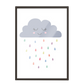 Ilustración Nube lluvia, decoración Niños/ Niñas 190