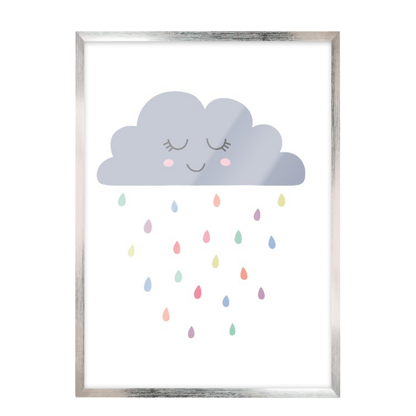 Ilustración Nube lluvia, decoración Niños/ Niñas 190