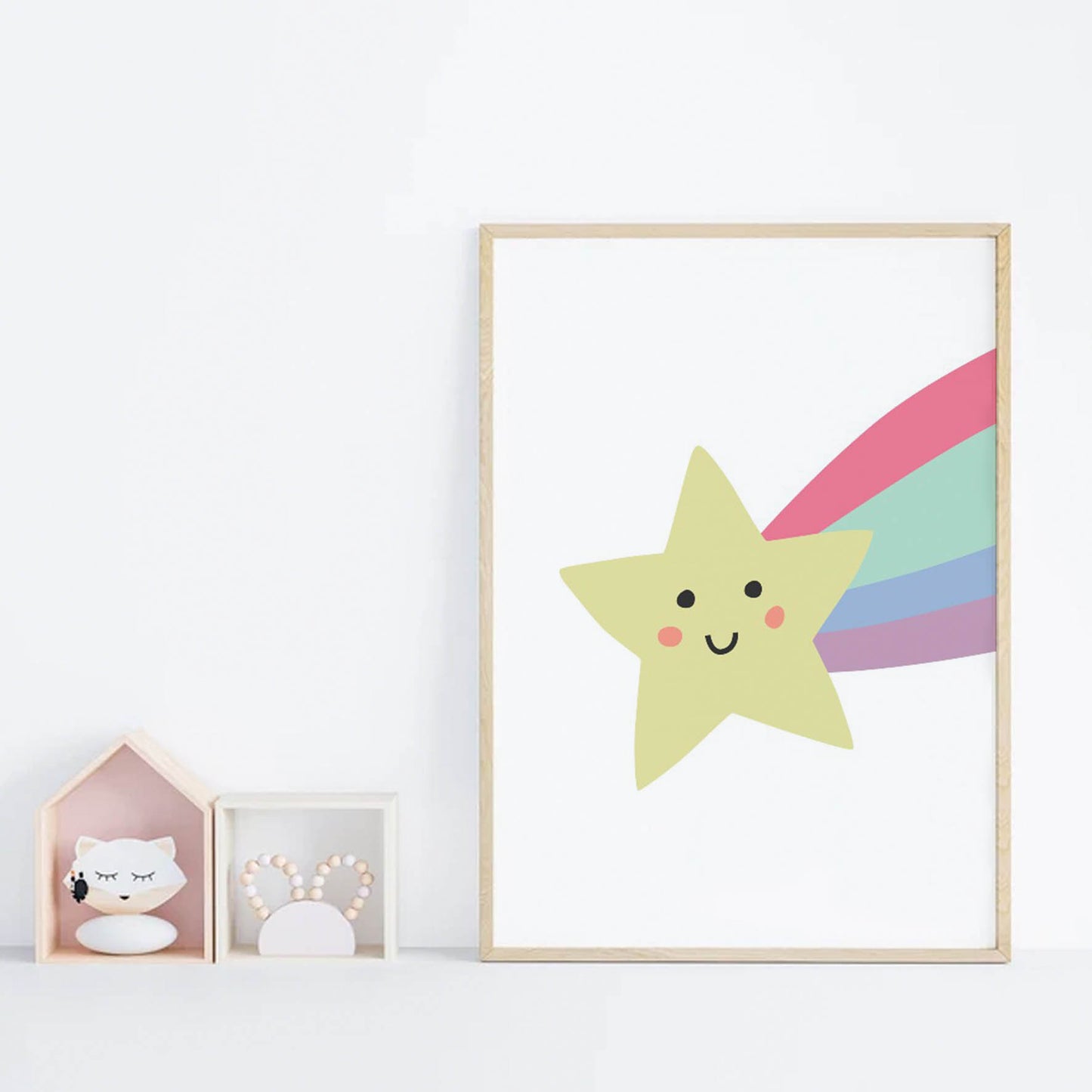 Ilustración Estrella Fugas, decoración Niños/ Niñas 191