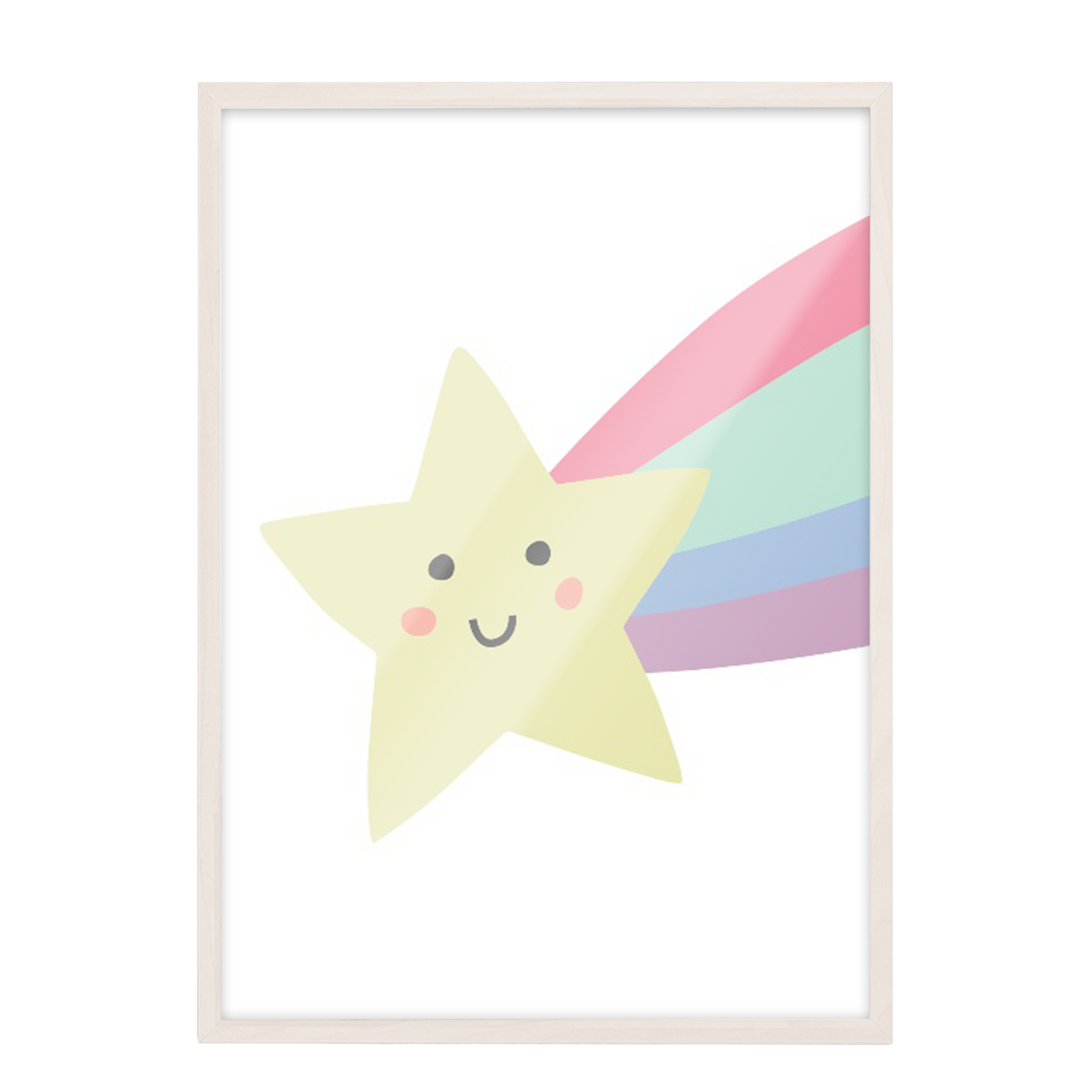 Ilustración Estrella Fugas, decoración Niños/ Niñas 191