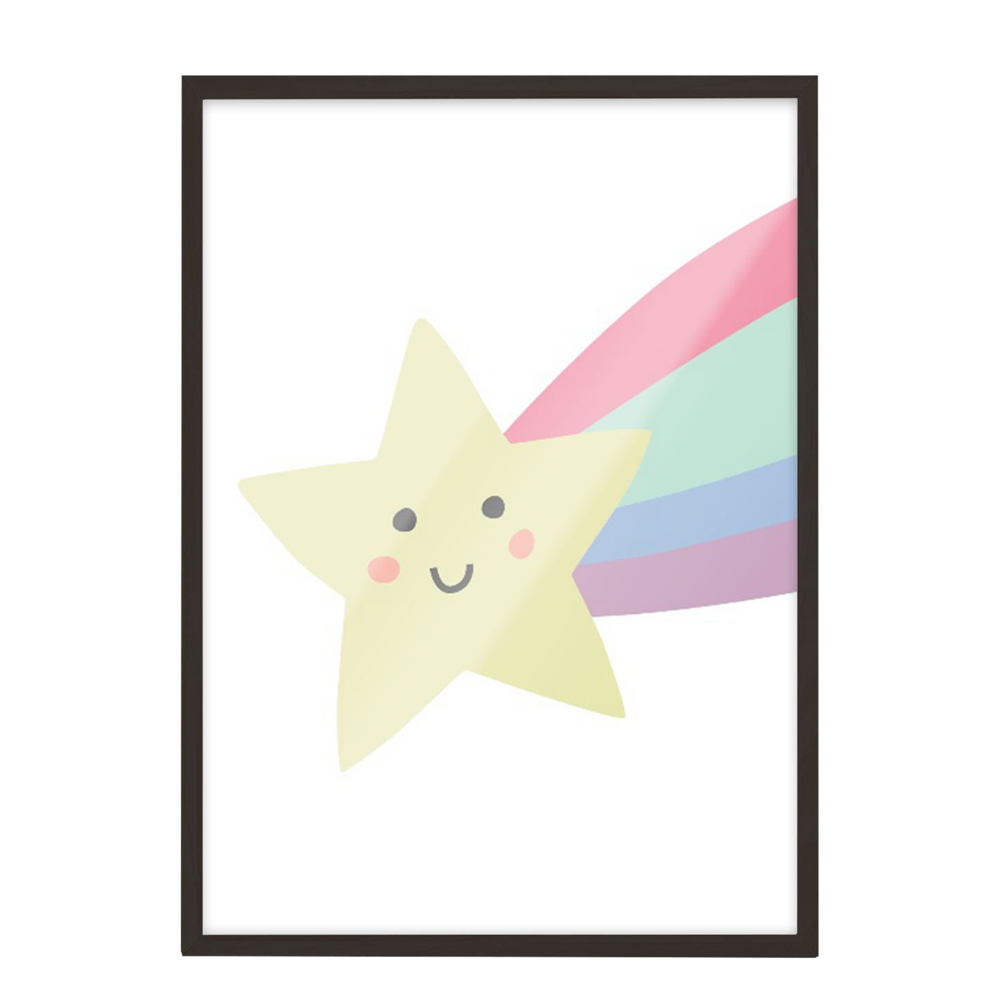 Ilustración Estrella Fugas, decoración Niños/ Niñas 191